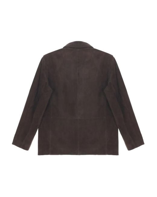 メンズ Studio Nicholson Tiko パッチポケット ジャケット Gray
