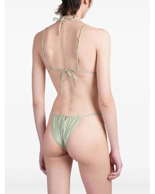 Cult Gaia Green Anoki Bikinioberteil