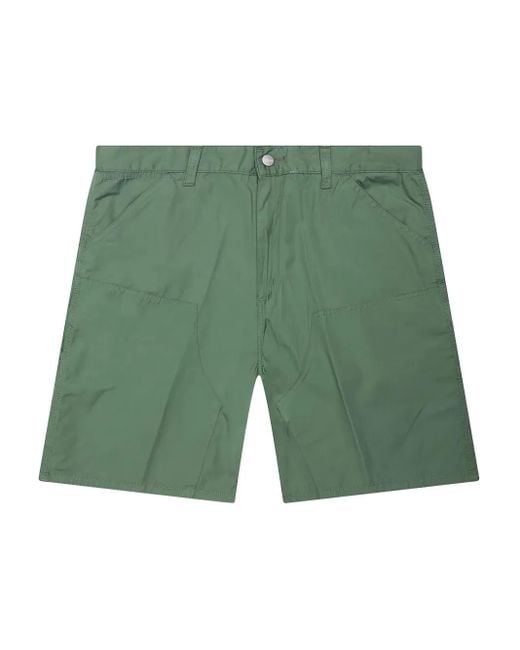 Carhartt Green Double Knee Shorts for men