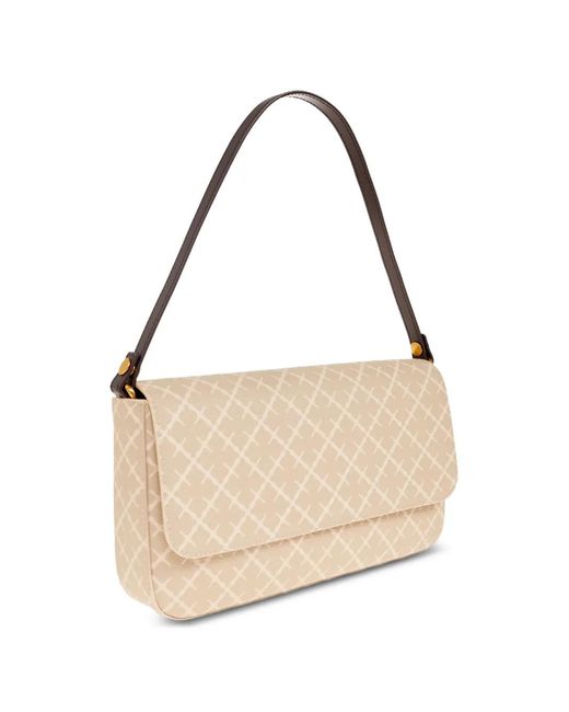 By Malene Birger Natural Tallie Patterned Shoulder Bag