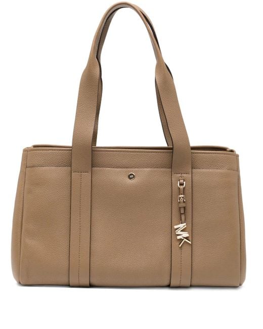 Michael Kors Natural Large Romee Tote Bag