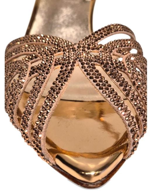 Le Silla Metallic 60Mm Leather Heeled Sandals