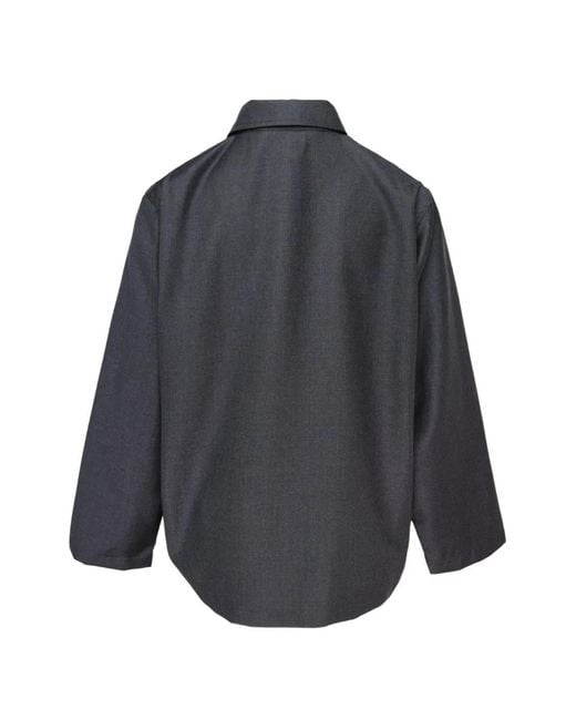 Sofie D'Hoore Gray Three-Pocket Shirt Jacket
