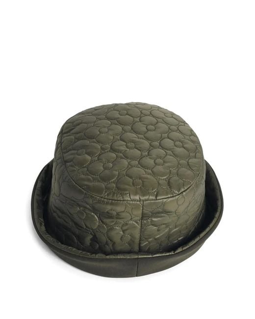 Moncler Black Quilted Reversible Bucket Hat