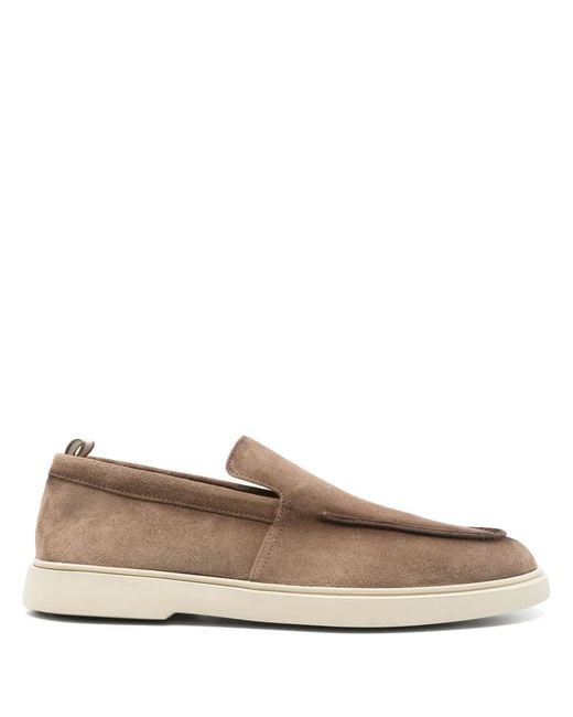 Officine Creative Natural Calf Leather Loafers for men