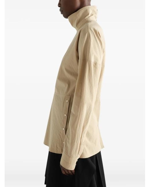 Lemaire Natural Press-Stud Bib Top