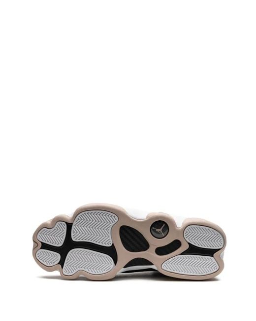 Nike White 6 Rings "Fossil Stone" Sneakers for men
