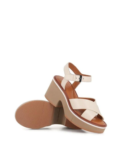 Robert Clergerie Pink 40Mm Leather Sandals