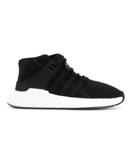Adidas Black X Mastermind Eqt Support Mid "Mastermind World