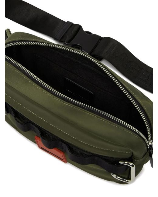 Karl Lagerfeld Gürteltasche Mit Schnallenverschluss in Green für Herren