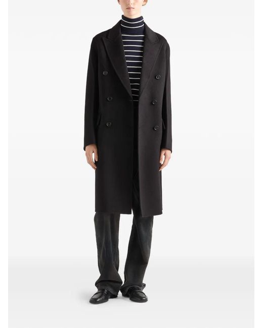 Prada Blue Stripe Wool Sweater