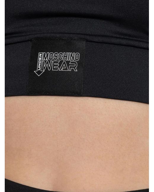 Moschino ロゴ トップ Black