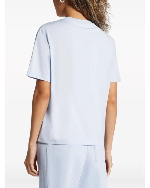 Lacoste White Crew-Neck T-Shirt