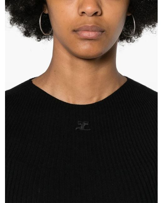 Courreges Black Sweaters