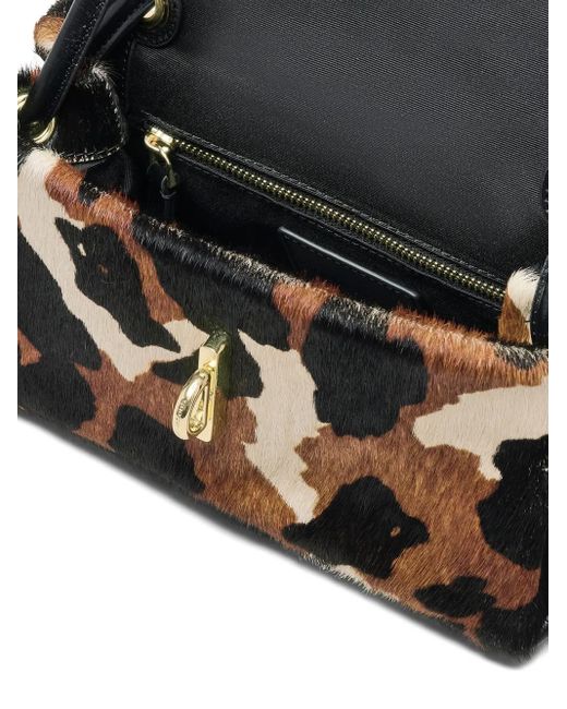 Marc Jacobs Black Mini Dual Hair-Calf Shoulder Bag