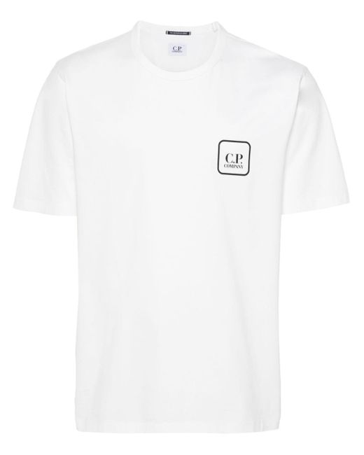C P Company Metropolis Series T-Shirt in White für Herren