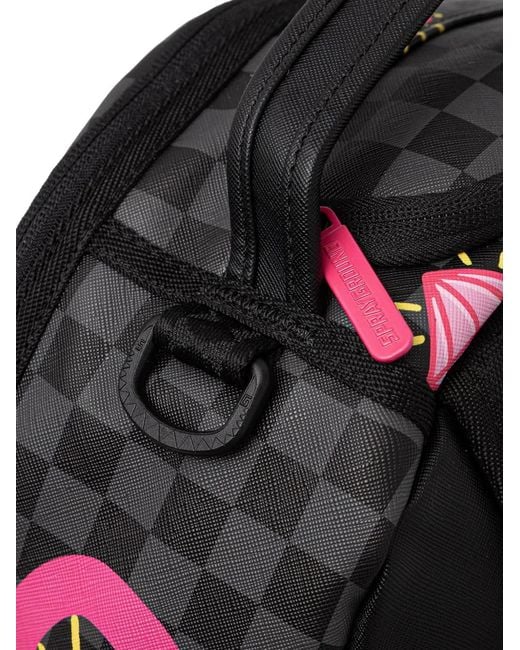 Sprayground Pink Panther Checkered Backpack
