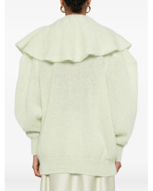 Viktor & Rolf ラッフルネック セーター Natural