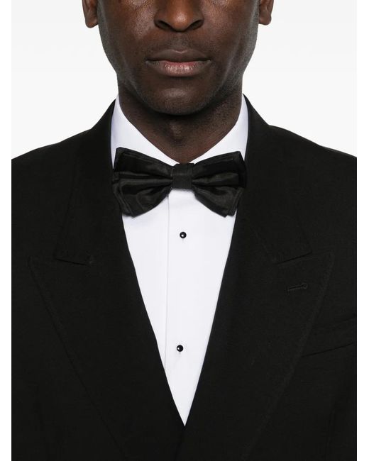 Reveres 1949 Black Double-Breasted Suit for men