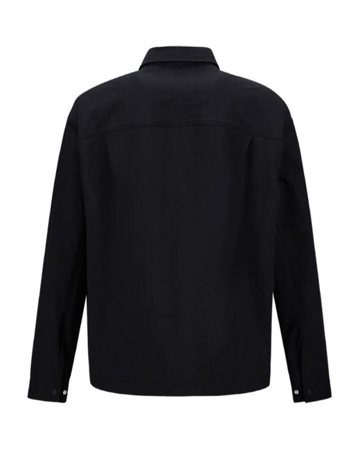 Herno Black Veste À Fermeture Zippée for men