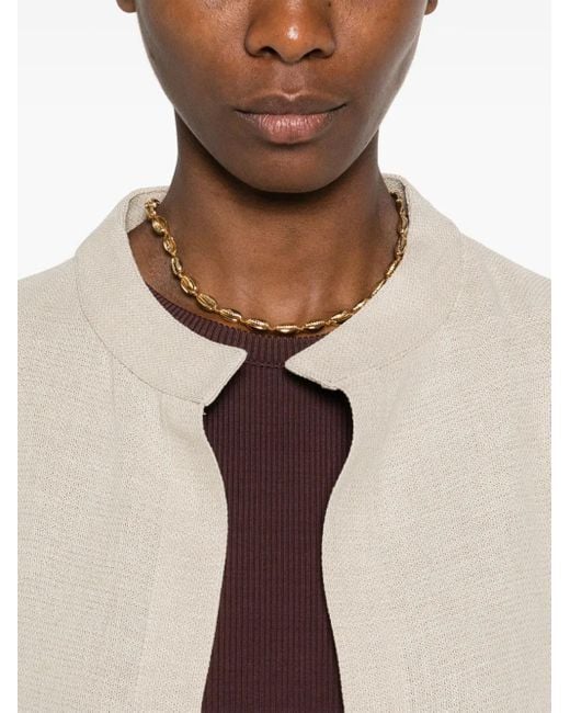 Dusan Natural Linen Coat
