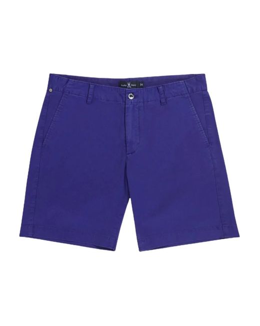 Psycho Bunny Blue Diego Shorts for men