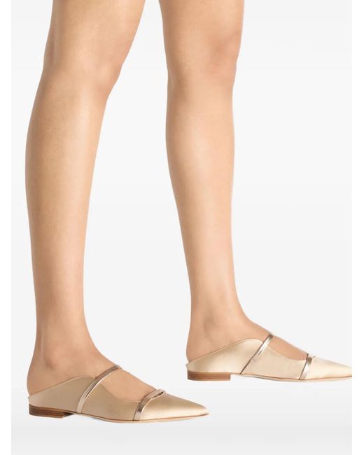 Malone Souliers Brown Maureen Pointed-Toe Mules
