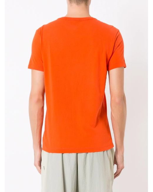 Osklen T-Shirt Mit Grafischem Print in Orange für Herren