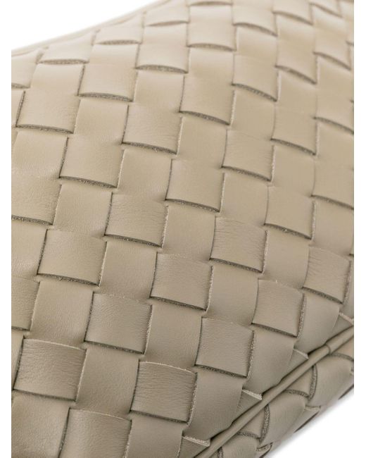 Bottega Veneta Gray Neutral Small Classic Intrecciato Camera Bag - Men's - Calf Leather for men