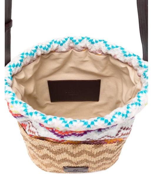 Missoni Natural Neutrals Bucket Bags