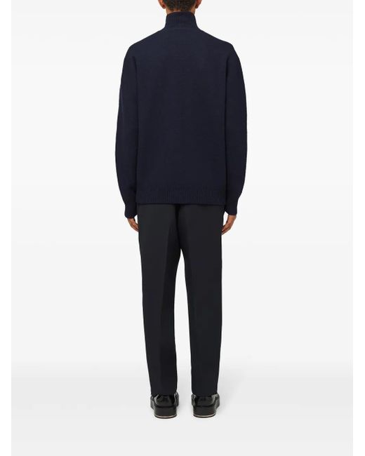 Jil Sander Blue Sweaters for men
