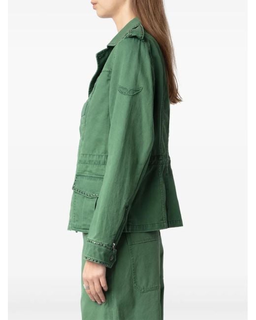 Zadig & Voltaire Green Klimi Jacket