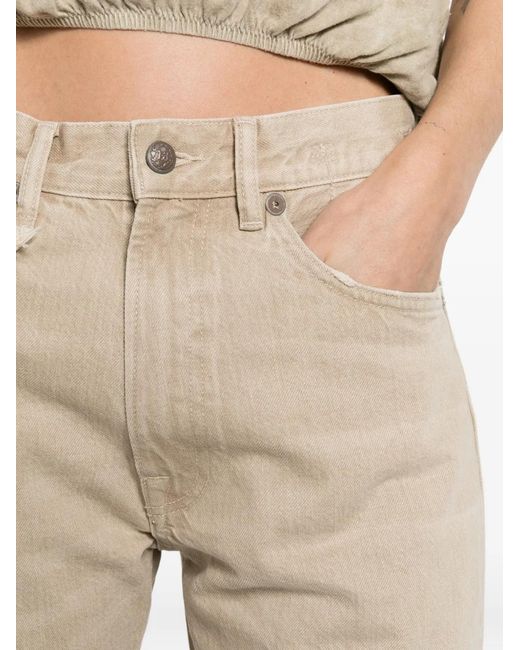 R13 White X-Fb Frayed Jeans