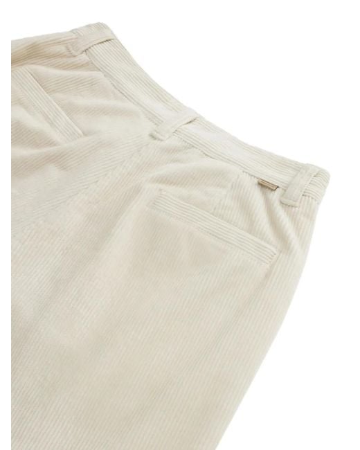 Woolrich White Corduroy Trousers