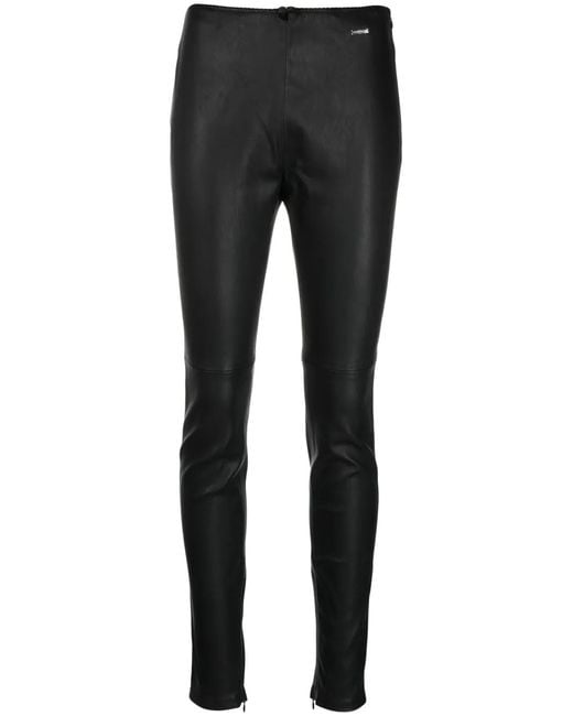 DSquared² Black High-Waist Skinny Leggings