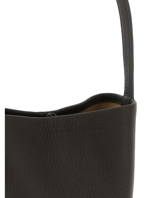 The Row N/S Park Leren Shopper in het Black