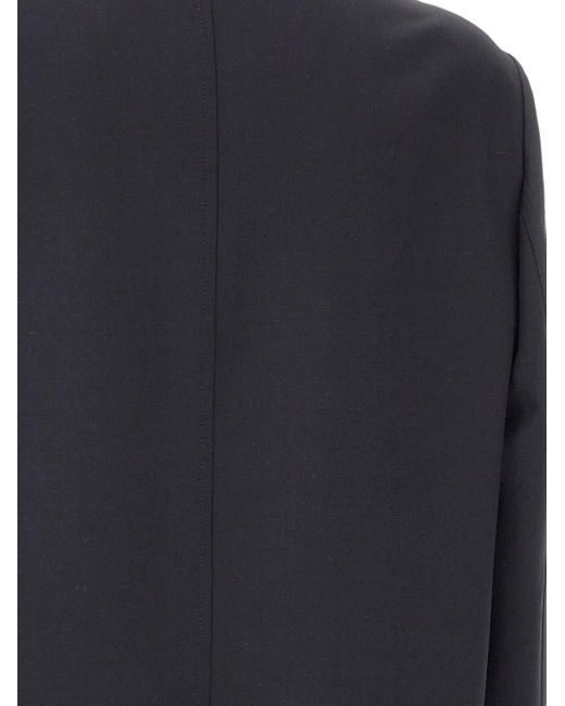 Corneliani Blue Single-Breasted Coat for men