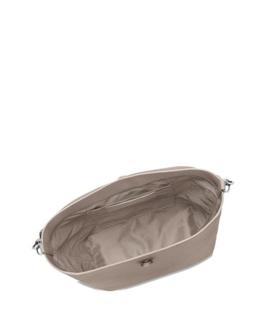 Longchamp ル ロゾ ショルダーバッグ M Gray