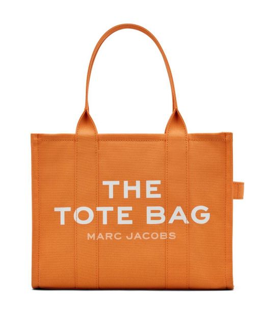 Marc Jacobs Orange The Canvas Large Shopper
