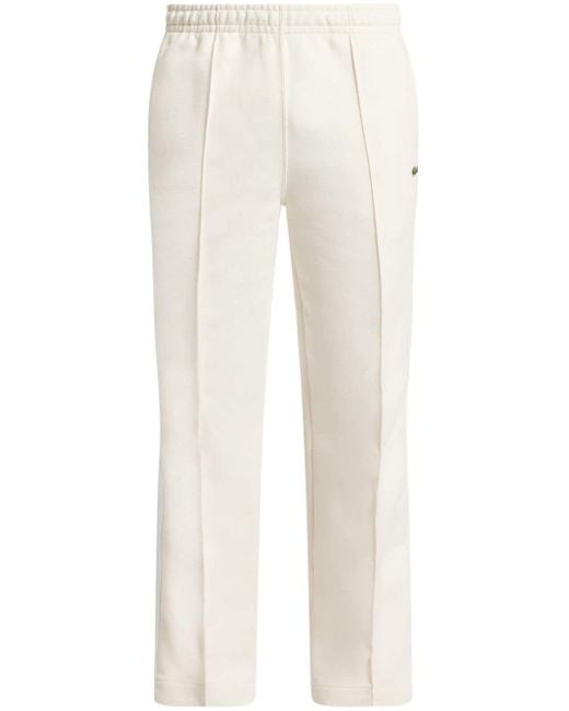 Lacoste White Paris Track Pants for men