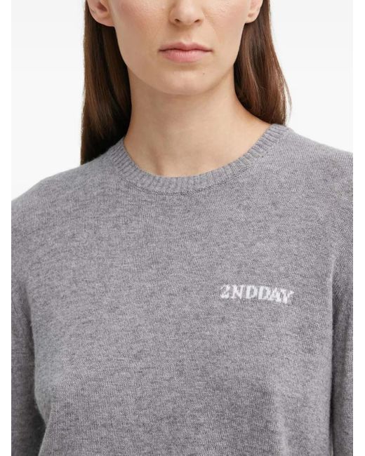 Day Birger et Mikkelsen Gray Lance Tt Sweater