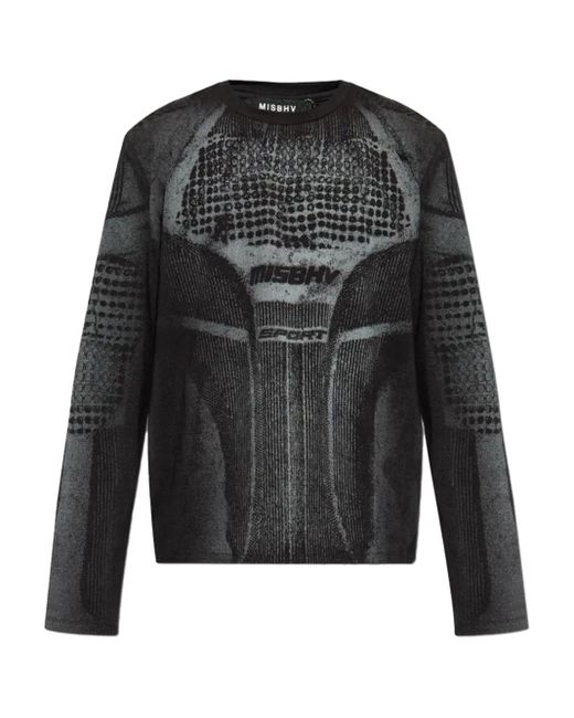 M I S B H V Black Active Langarmshirt