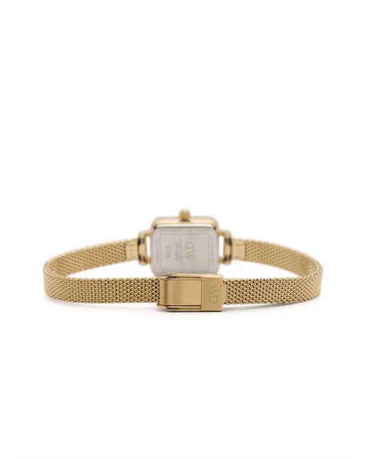 Daniel Wellington White Mini Quadro 18Mm