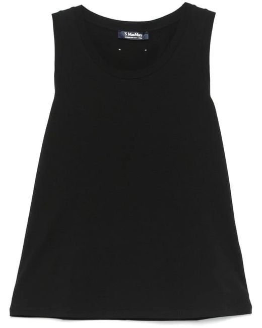 Max Mara Black Erbert Tank Top
