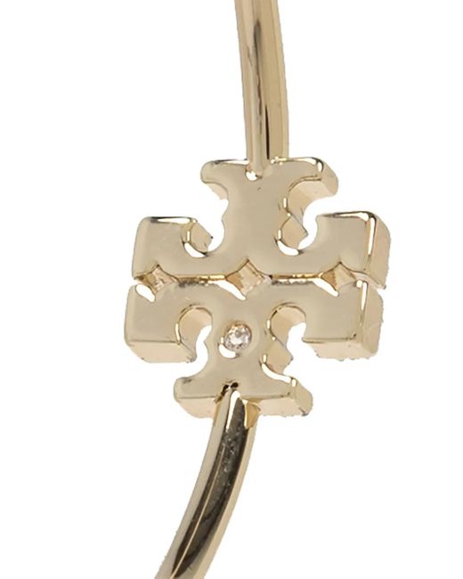 Tory Burch Metallic Brass Earrings