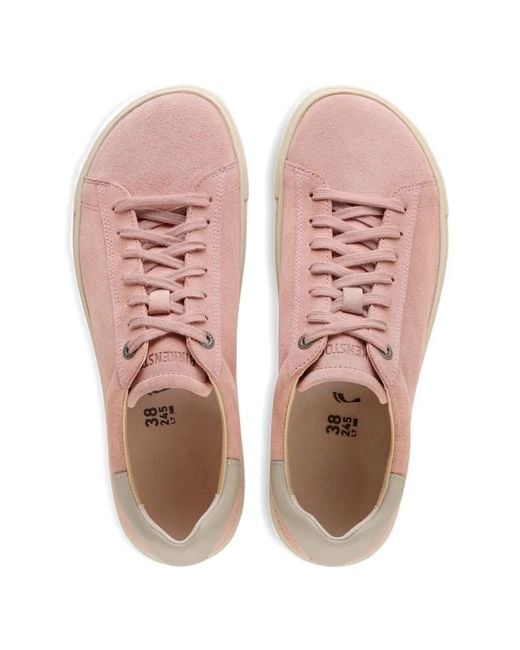 Birkenstock Pink Baskets Bend Low À Lacets