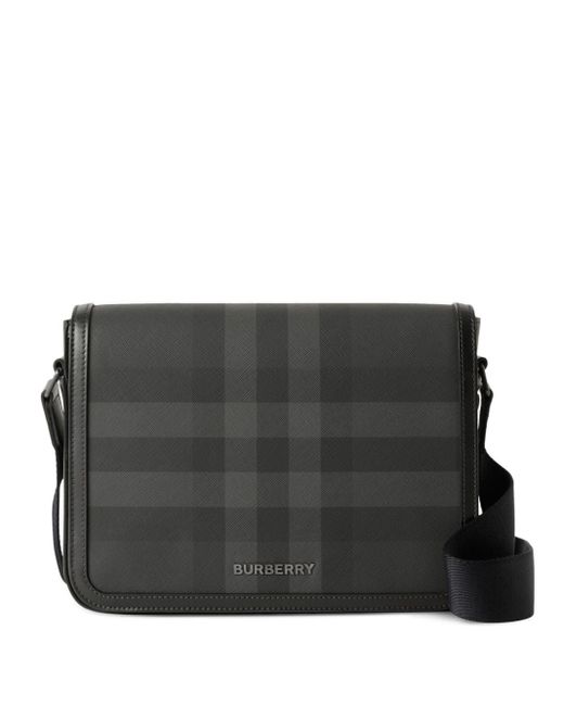 Burberry Small Alfred Messenger Bag in Black for Men Lyst