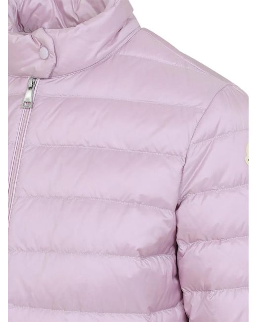 Moncler Purple Jacke Mit Aufgesetzten Taschen