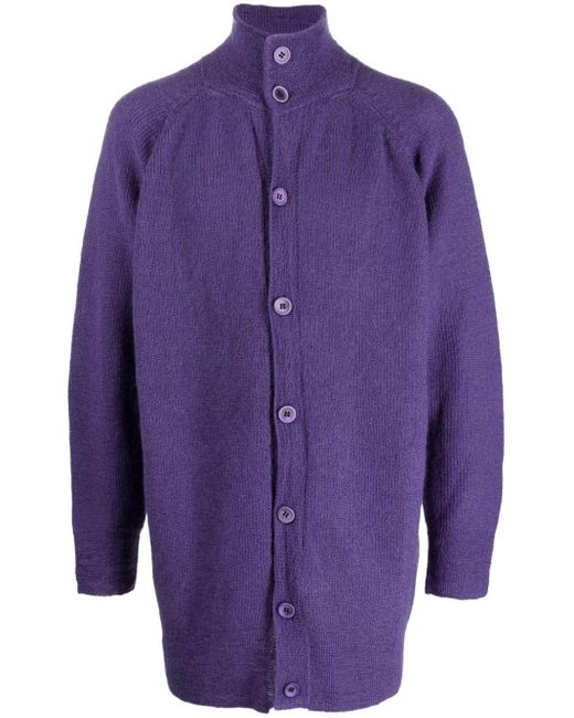 Yohji Yamamoto Button-up Vest in het Blue voor heren