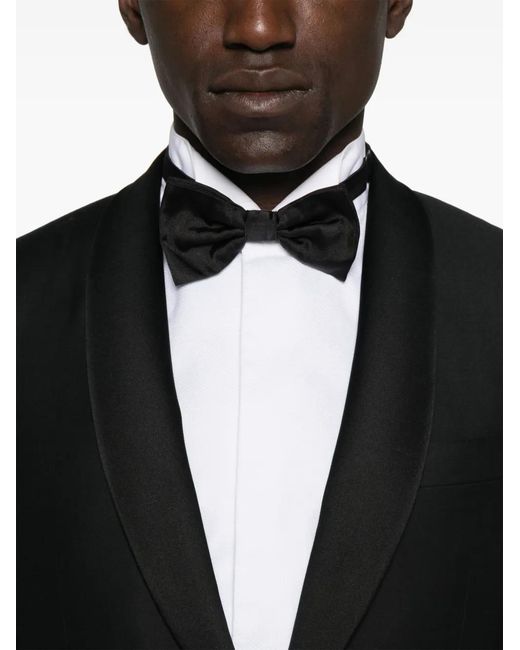 Canali Black Shawl-Lapels Suit for men